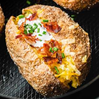 Air Fryer Baked Potatoes