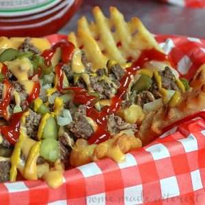 Loaded Cheeseburger Fries