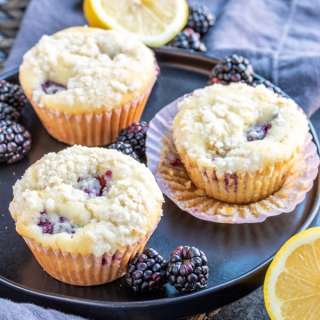 Blackberry Lemon Muffins