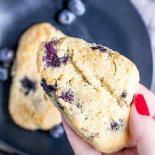 Keto Blueberry Scones