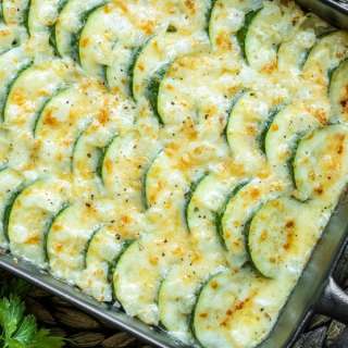 Cheesy Baked Zucchini Casserole