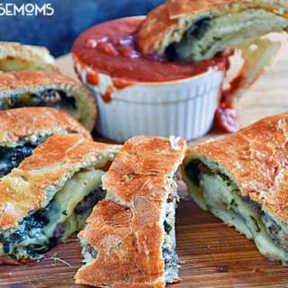 Meatball Pizza Bread