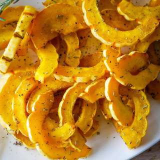 Air Fryer Delicata Squash