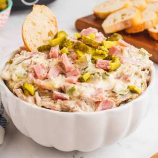 Crock Pot Cheesy Cuban Dip