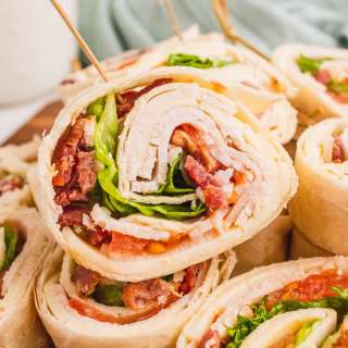 Club Sandwich Pinwheels
