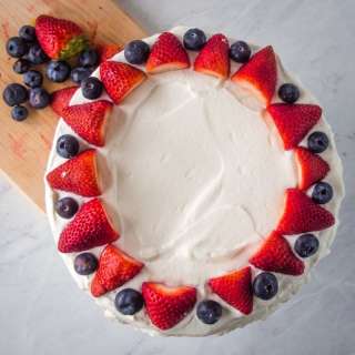Bløtkake - Norwegian Cream Cake