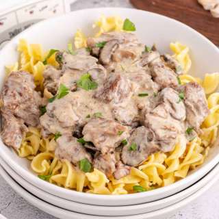 Crock Pot Beef Stroganoff