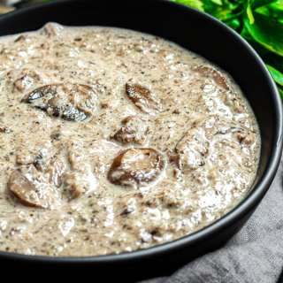 Keto Cream of Mushroom Soup