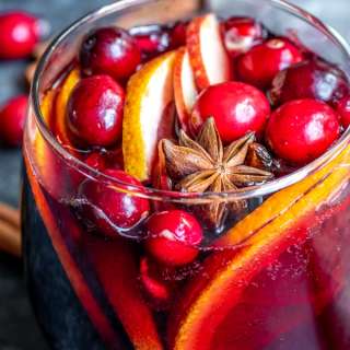 Winter Red Wine Sangria