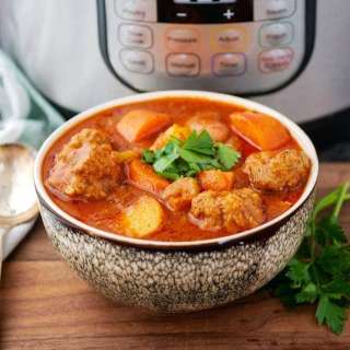 Instant Pot Meatball Soup
