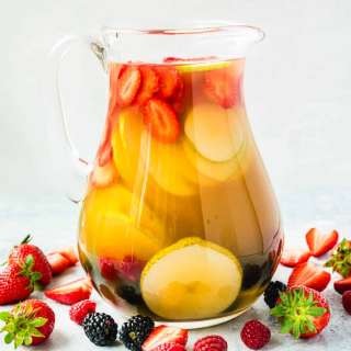 Berries and Pear Sangria