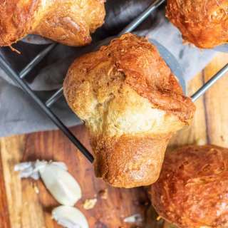 Garlic Parmesan Popovers