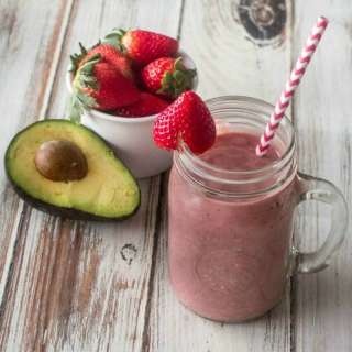 Strawberry Avocado Smoothie