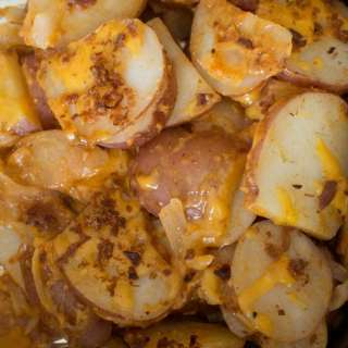 Cheesy Grilled Potatoes