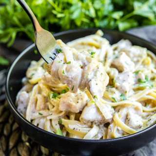 Instant Pot Chicken Alfredo