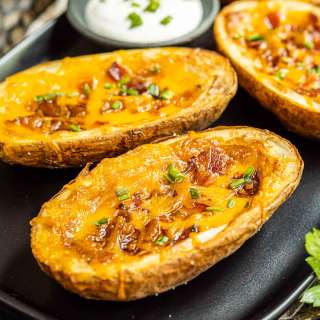 Air Fryer Potato Skins