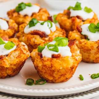 Loaded Tater Tot Bites