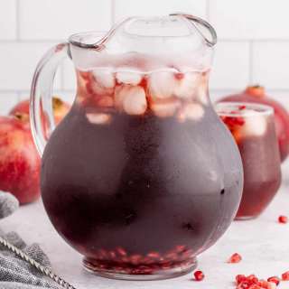 Spiked Pomegranate Punch