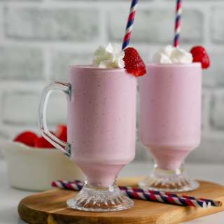 Banana Strawberry Shake Recipe