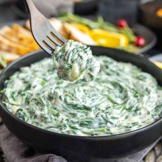 Easy Creamed Spinach