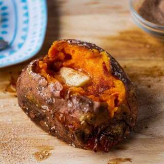 Air Fryer Sweet Potatoes