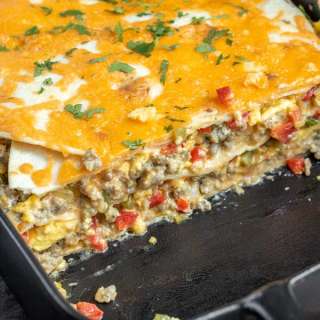 Breakfast Burrito Casserole
