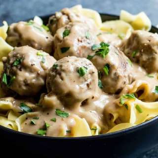 Easy Swedish Meatballs