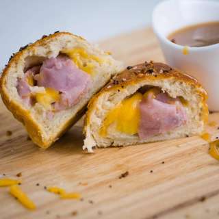 Stuffed Ham and Cheese Biscuit Recipe