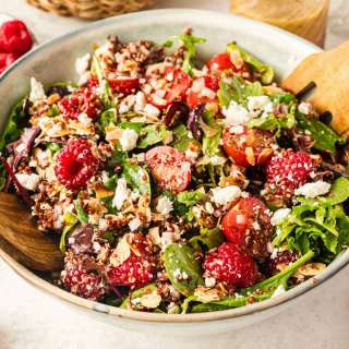 Fully Loaded Raspberry Salad