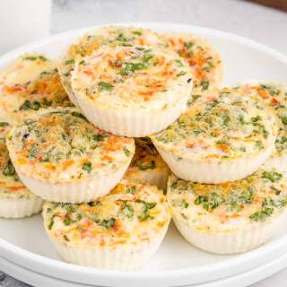 Copycat Starbucks Egg White & Roasted Red Pepper Egg Bites