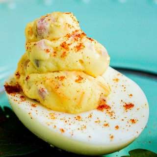 Mississippi Sin Deviled Eggs