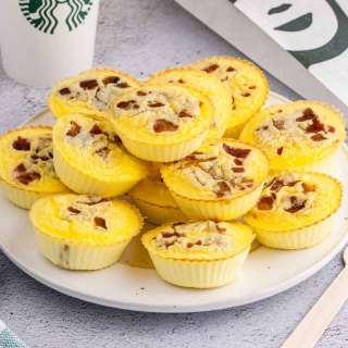 Copycat Starbucks Bacon & Gruyere Egg Bites