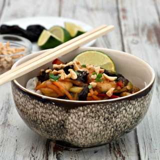 Thai Shrimp Noodle Bowls