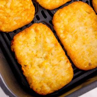 Hash Brown Patties in Air Fryer Recipe