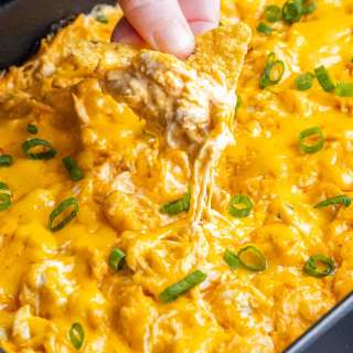 Oven Buffalo Chicken Dip