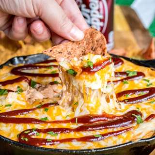 Dr Pepper BBQ Chicken Dip