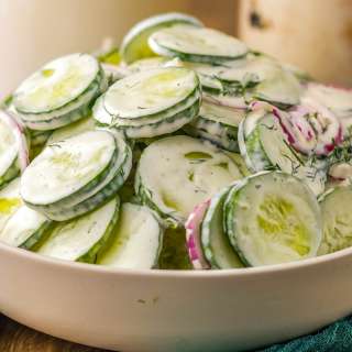 Creamy Cucumber Salad