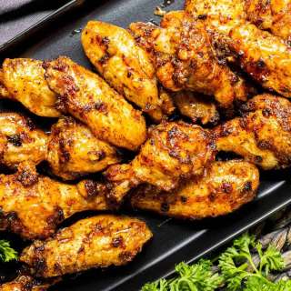Honey Garlic Chicken Wings