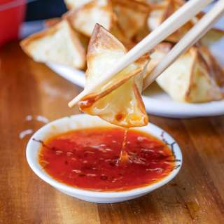 Air Fryer Cream Cheese Wontons Recipe