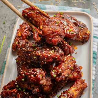 Air Fryer Korean Wings Recipe