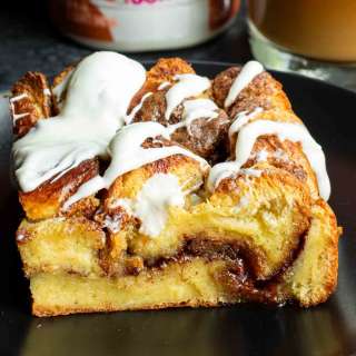 Cinnamon Roll French Toast Casserole