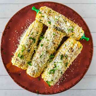 Air Fryer Mexican Street Corn Recipe