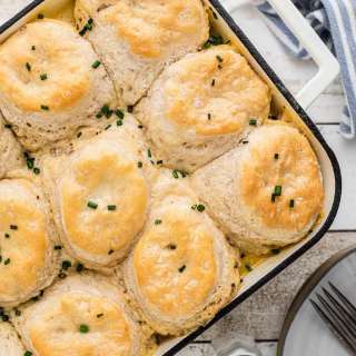 Sausage Biscuits and Gravy Casserole