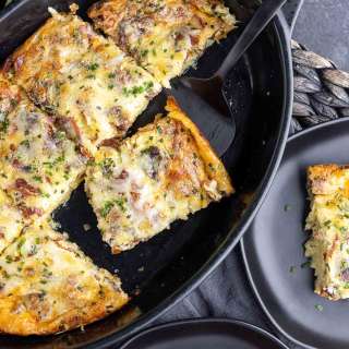 Crustless Quiche Lorraine