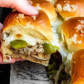 Philly Cheesesteak Sliders