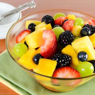 Fruit Salad with Honey-Citrus Dressing