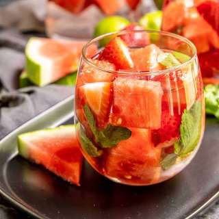 Strawberry Watermelon Infused Water