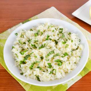 Lemon Basil Rice