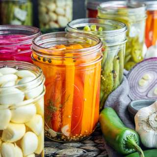 Basic Pickled Vegetables