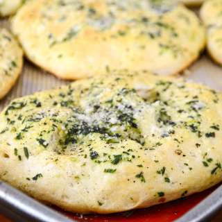 Mini Garlic and Herb Focaccia
